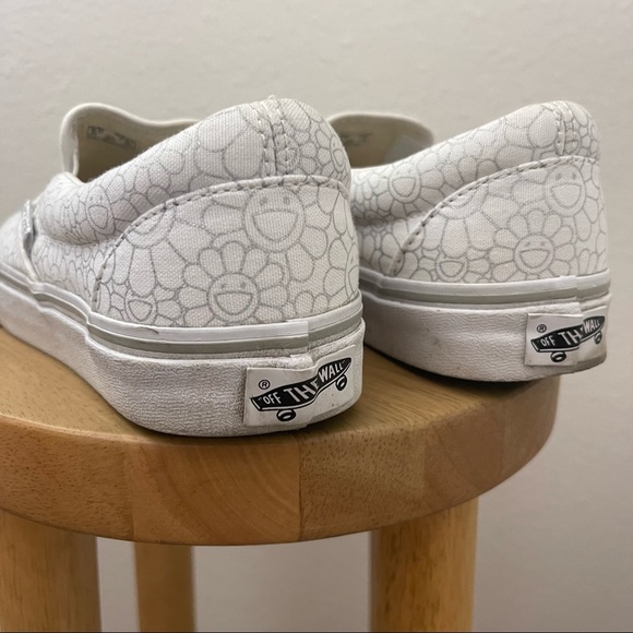 VAULT BY VANS X TAKASHI MURAKAMI - CLASSIC SLIP-ON LX (Flower) Silver Line - Picture 8 of 12